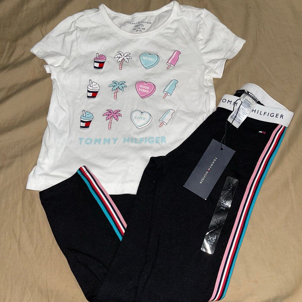 Tommy Hilfiger 2 piece set size xs 4/5